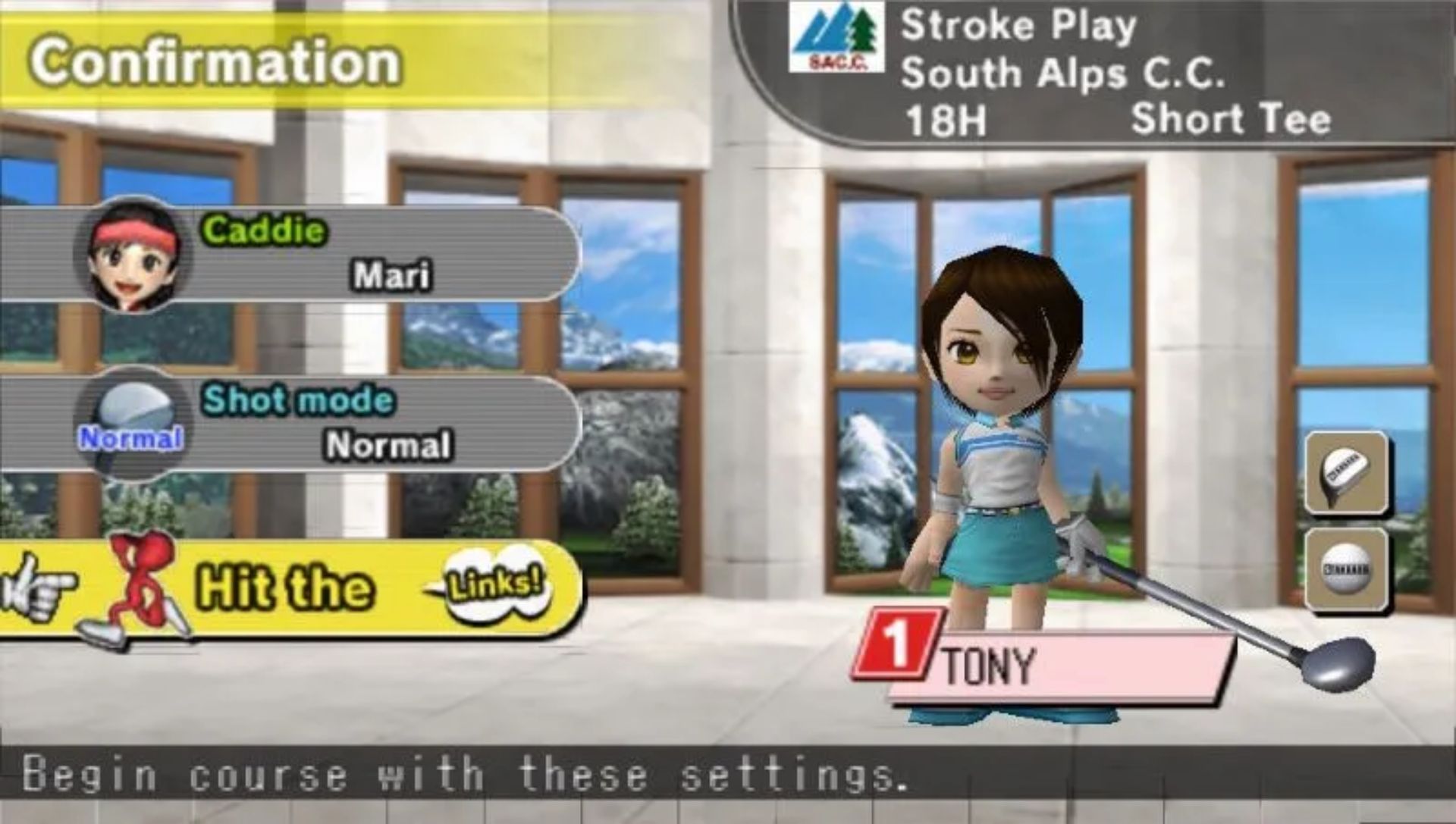 大众高尔夫：携带版PSP游戏截图第6张