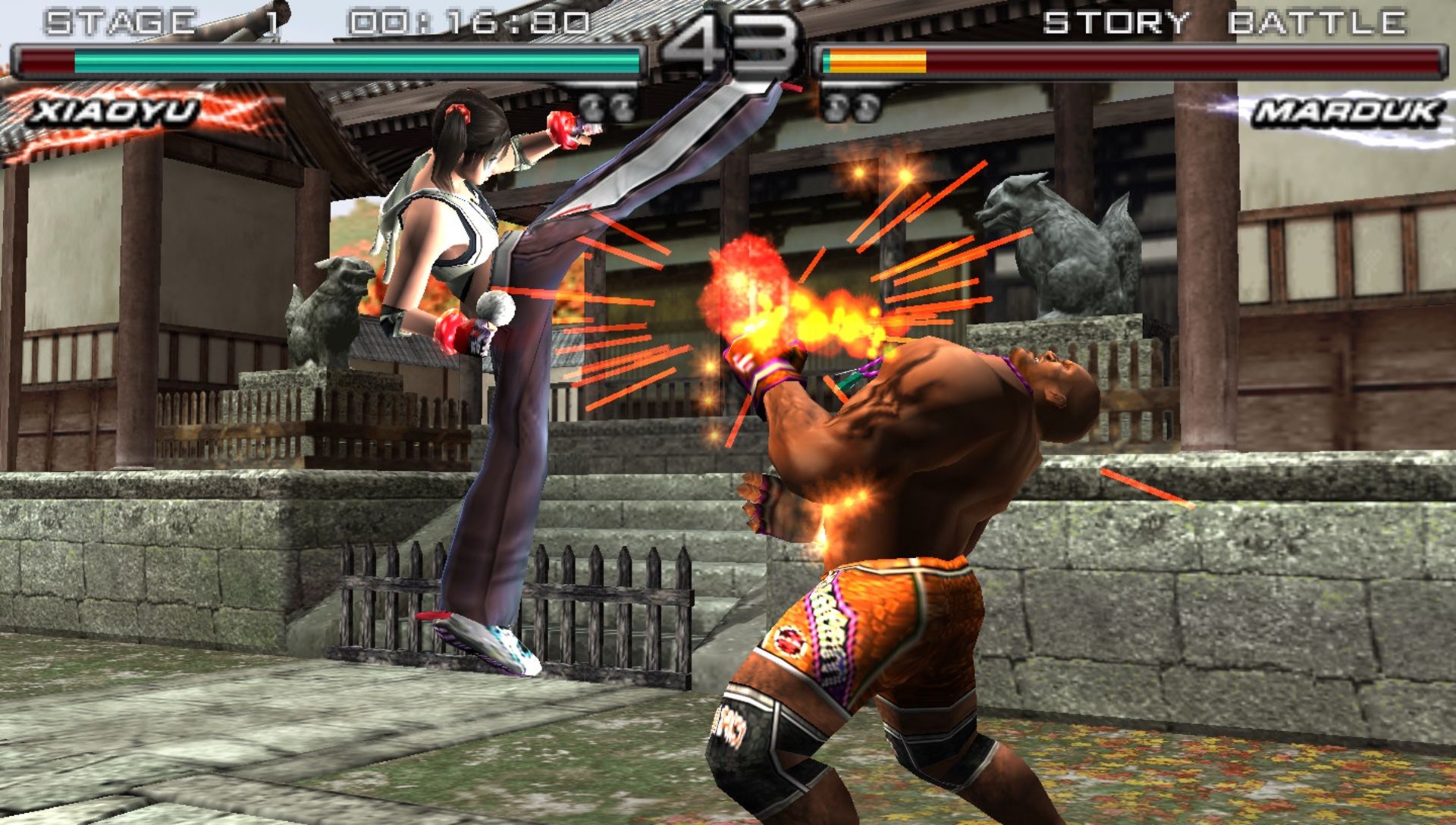 铁拳：黑暗复苏PSP游戏截图第5张