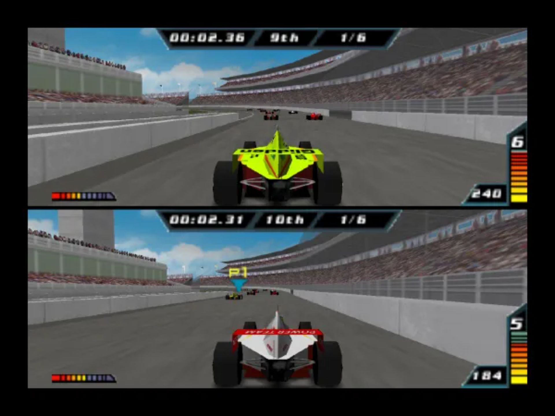 印地赛车2000(Indy Racing 2000)N64游戏截图第12张
