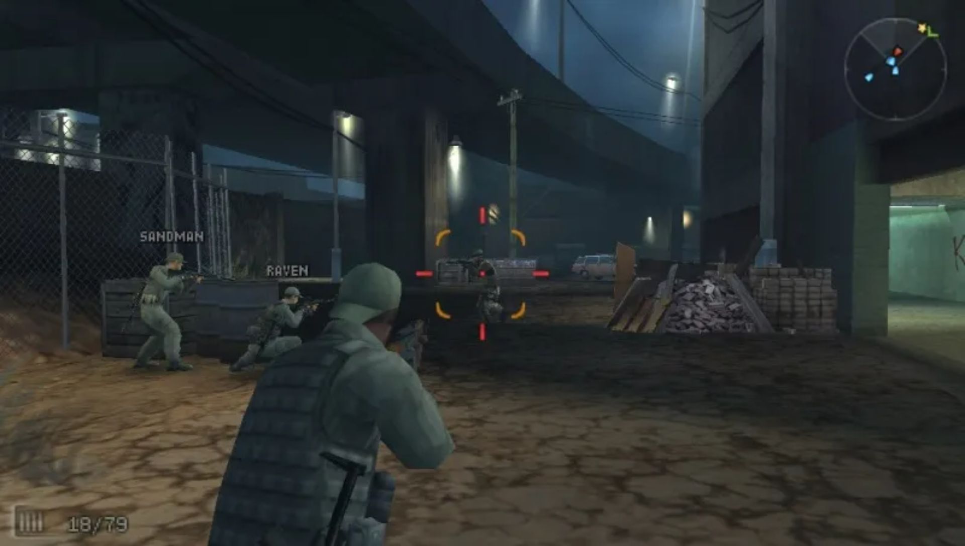 海豹突击队：火线小组3PSP游戏截图第17张