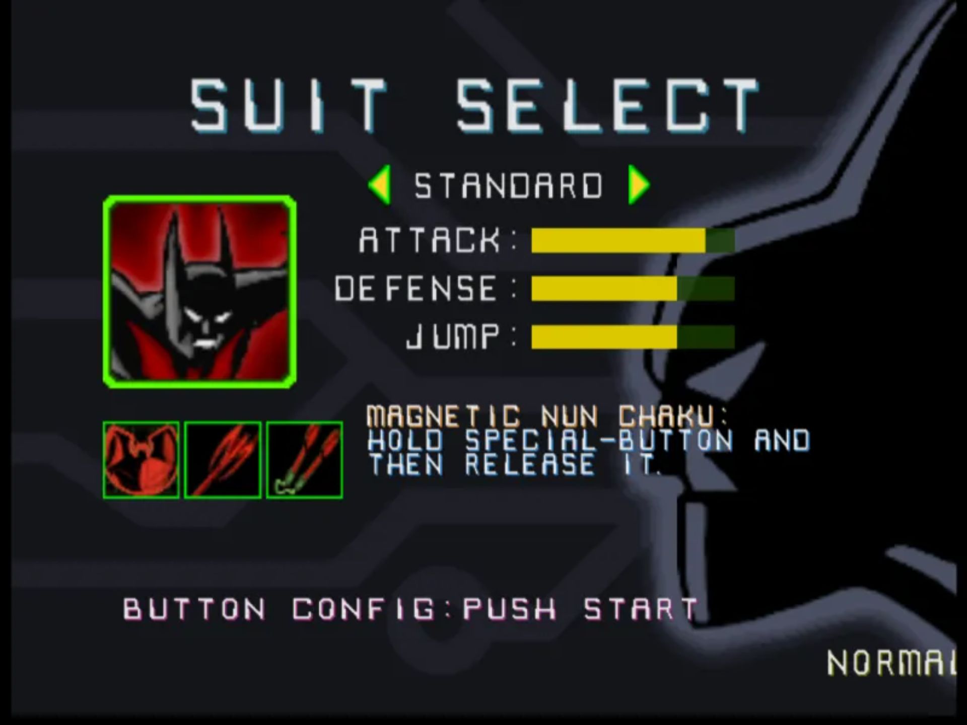 未来蝙蝠侠：小丑的归来N64游戏截图第4张