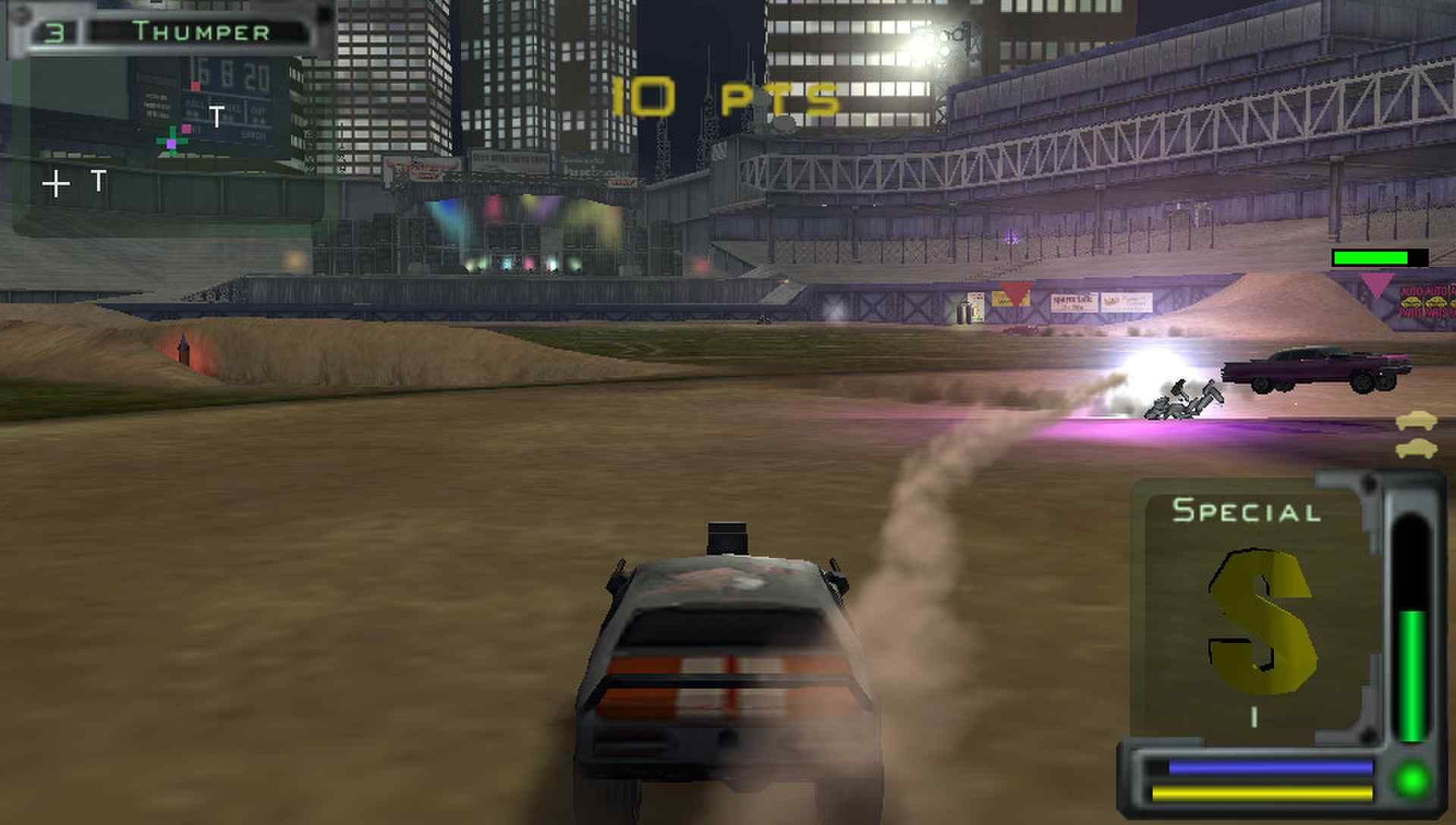 烈火战车：勇往直前PSP游戏截图第7张