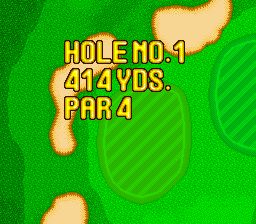 超级高尔夫SFC游戏截图第5张
