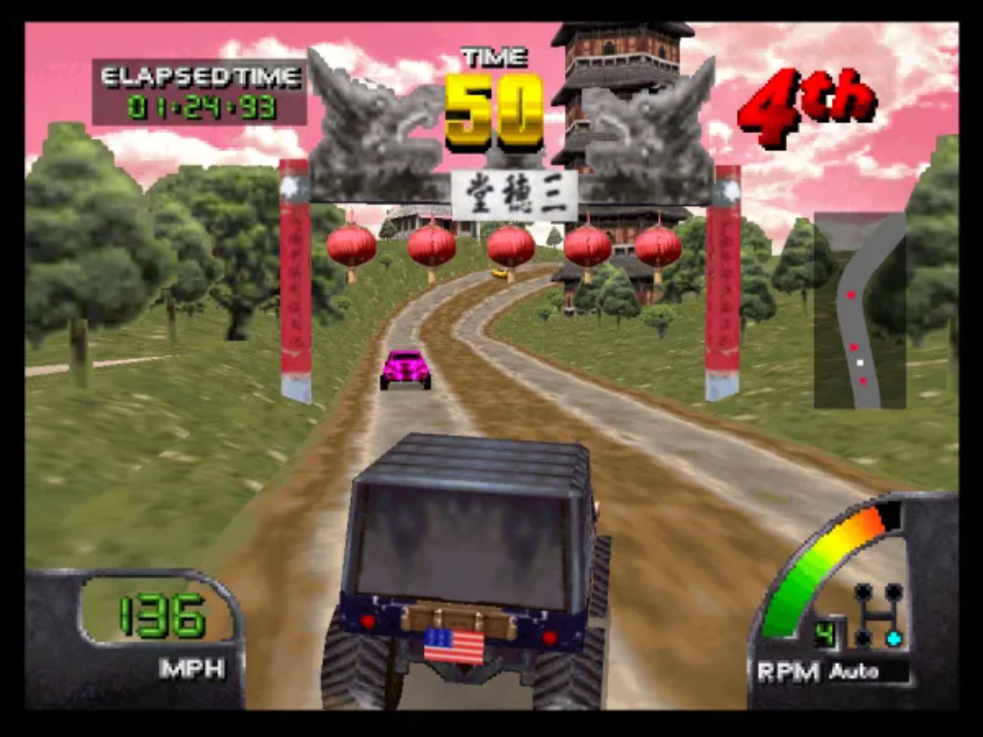 世界赛车N64游戏截图第10张