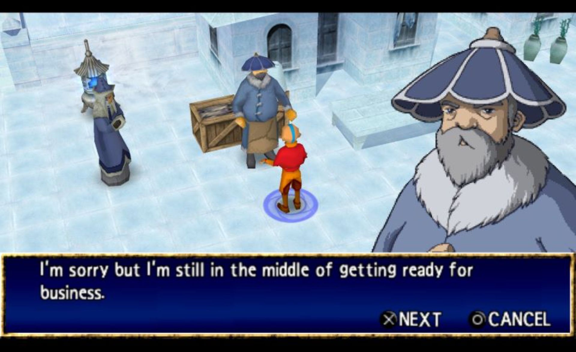 降世神通：最后的空气大师PSP游戏截图第5张