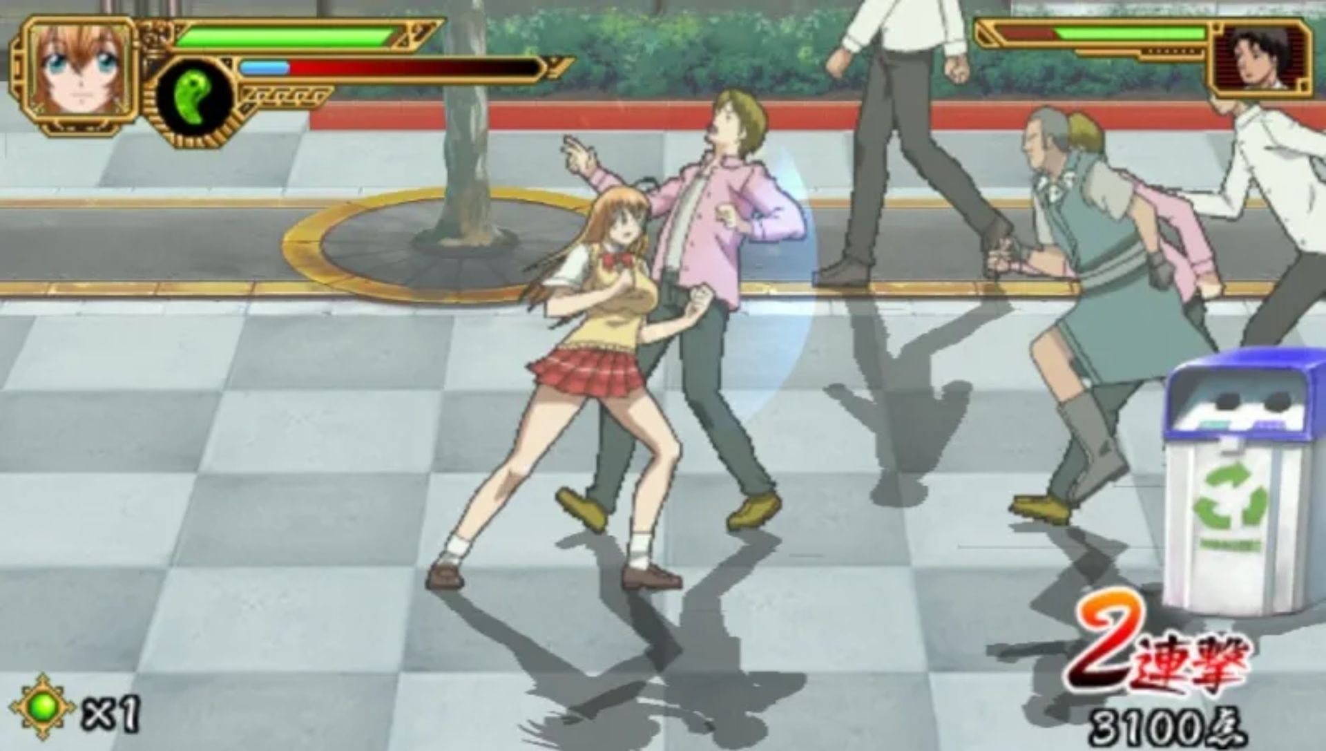 一骑当千：雄辩之拳PSP游戏截图第8张