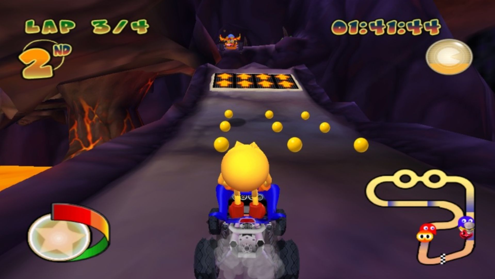 吃豆人：世界拉力PSP游戏截图第11张