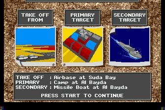 F-15猎鹰行动2／F-15鹰式战斗机2MD游戏截图第10张