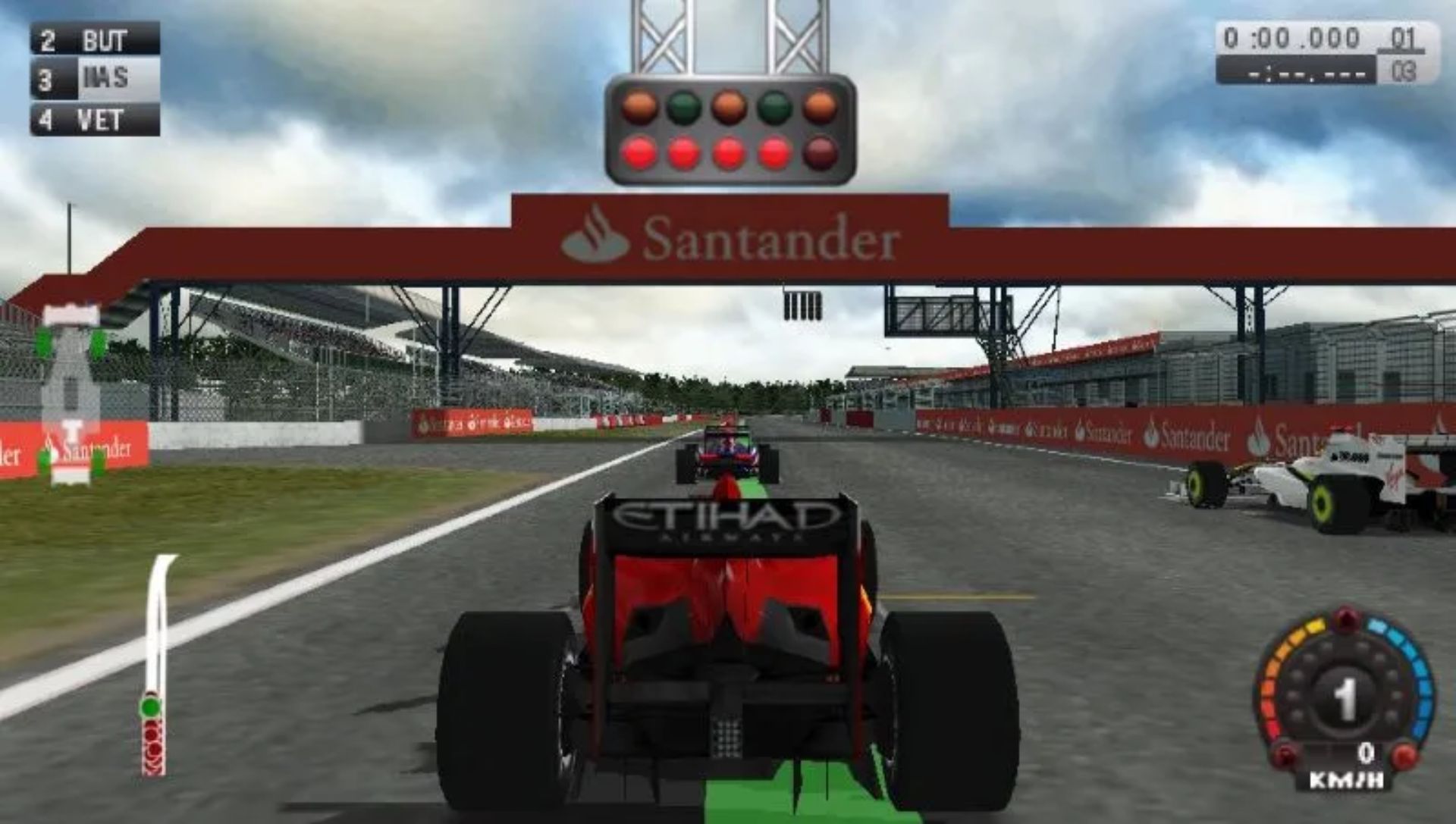 F1赛车2009PSP游戏截图第11张