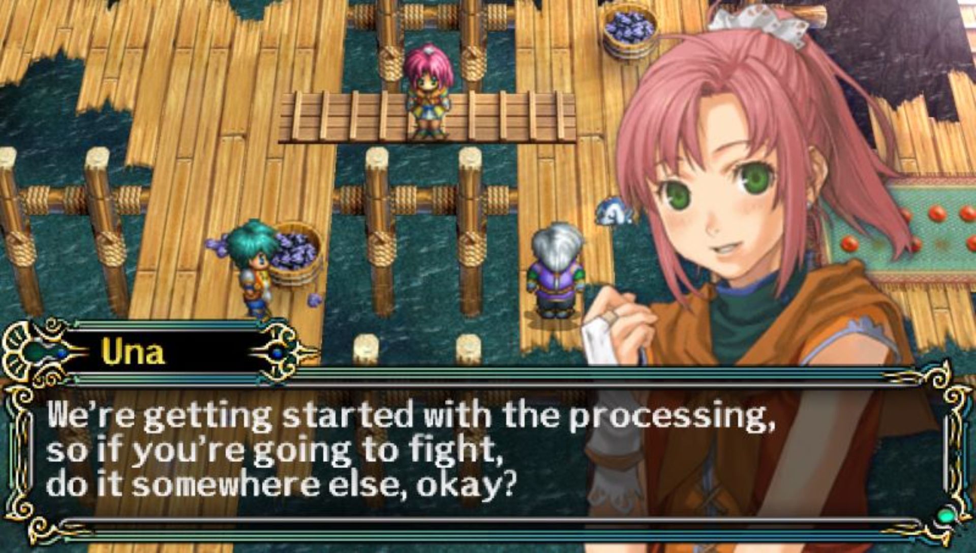 英雄传说：海之槛歌PSP游戏截图第6张