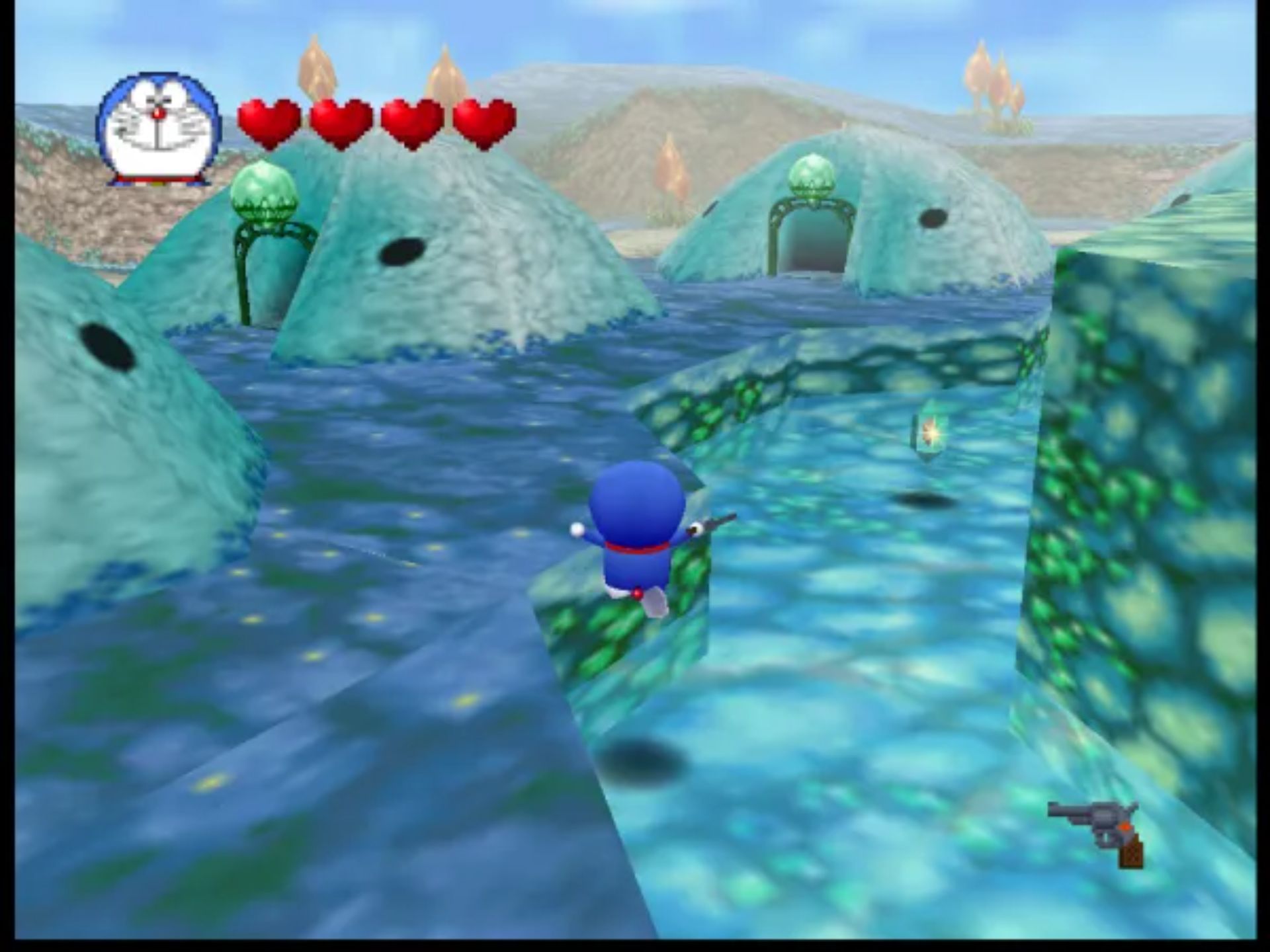 哆啦A梦3：野比太町大营救N64游戏截图第16张