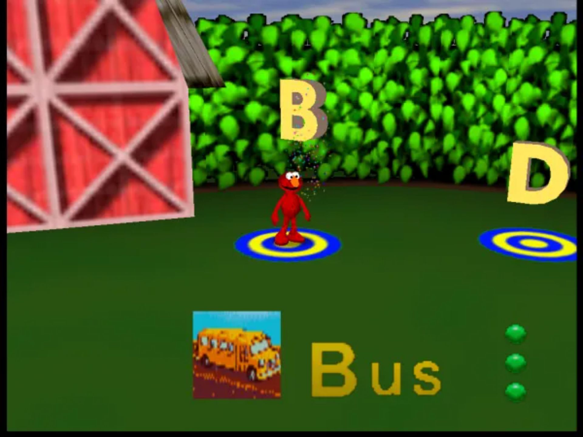 艾摩的字母冒险N64游戏截图第6张