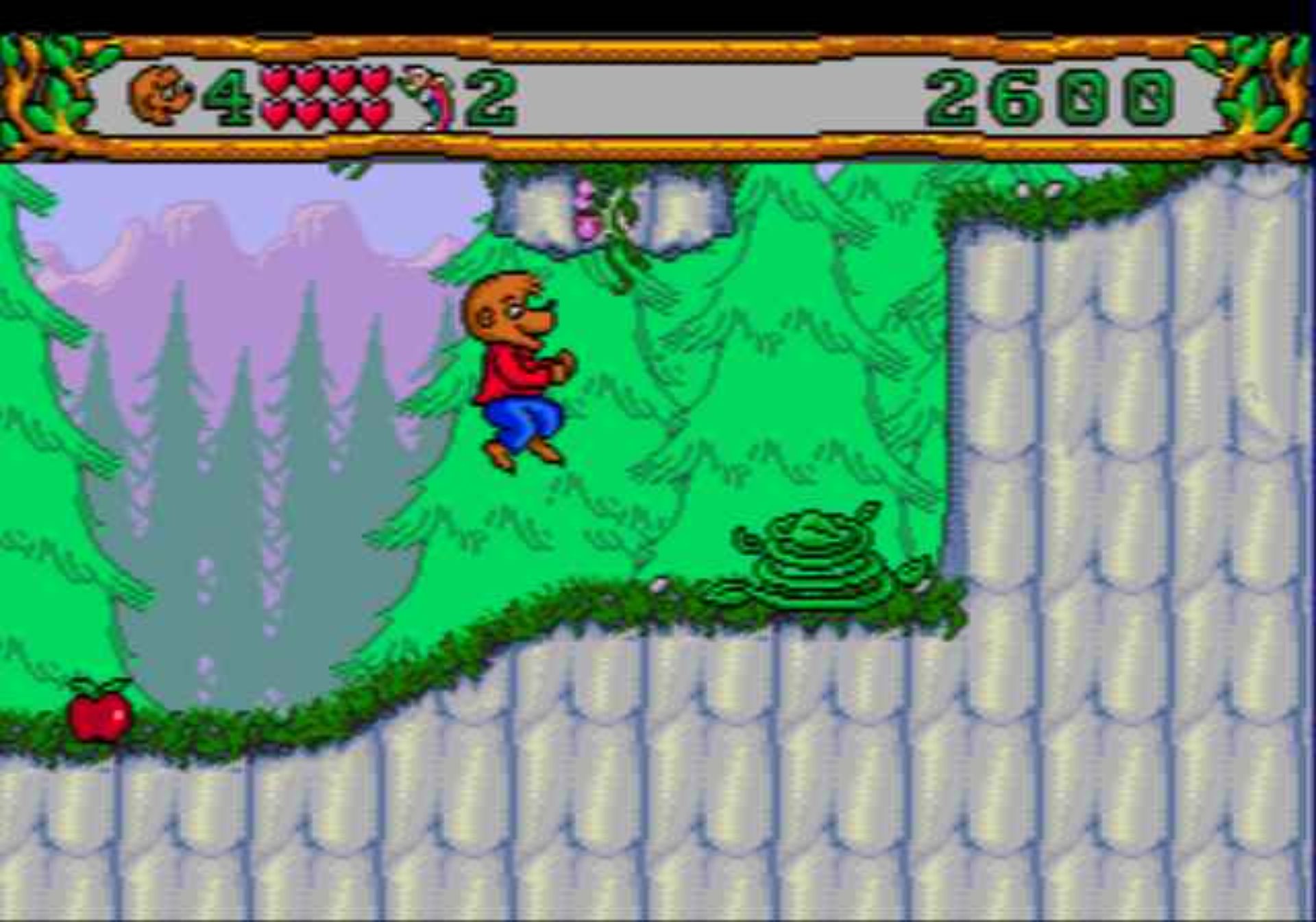 卷毛熊露营冒险MD游戏截图第13张