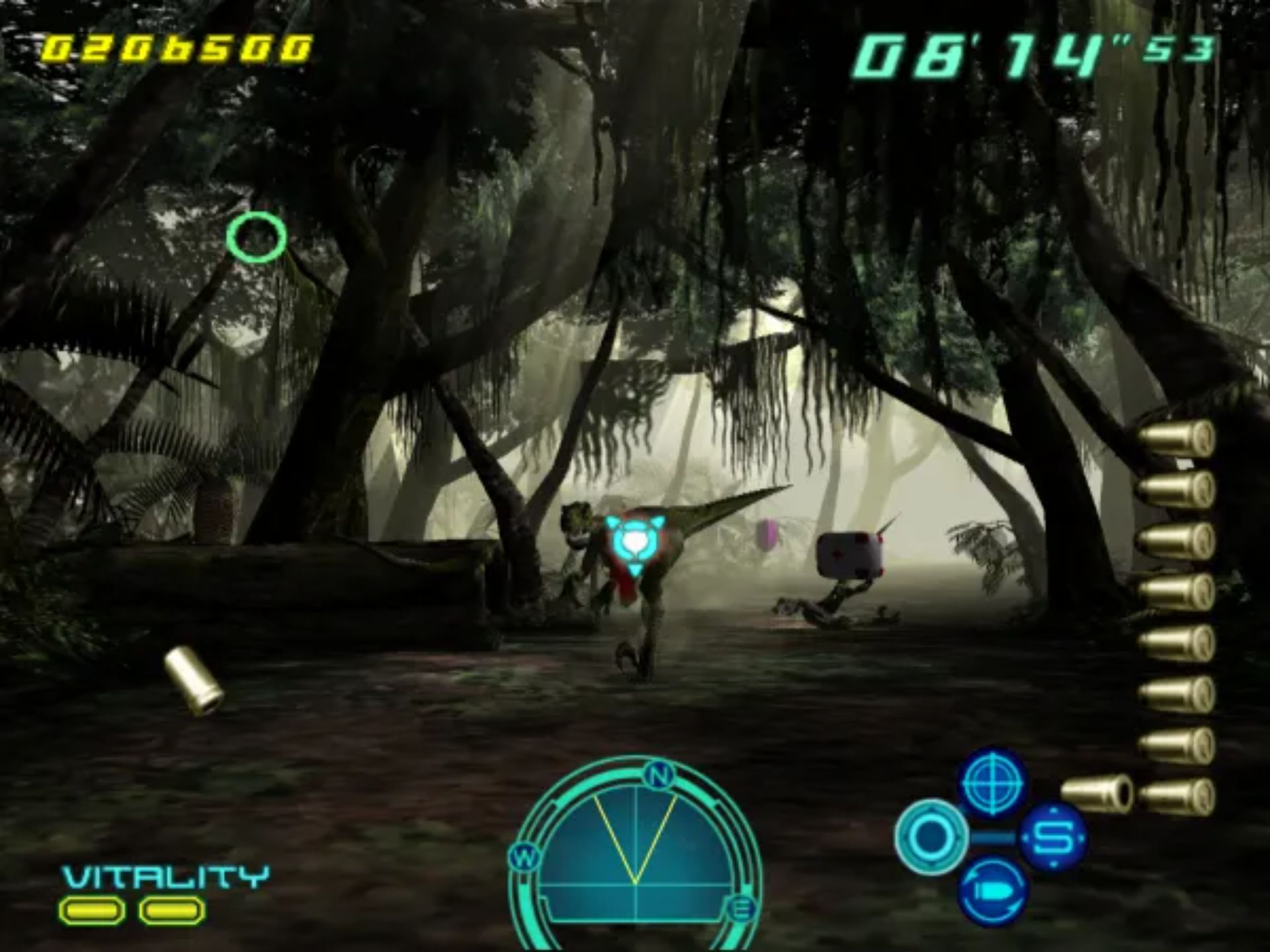 枪下游魂3／枪之危机3：恐龙危机PS2游戏截图第3张