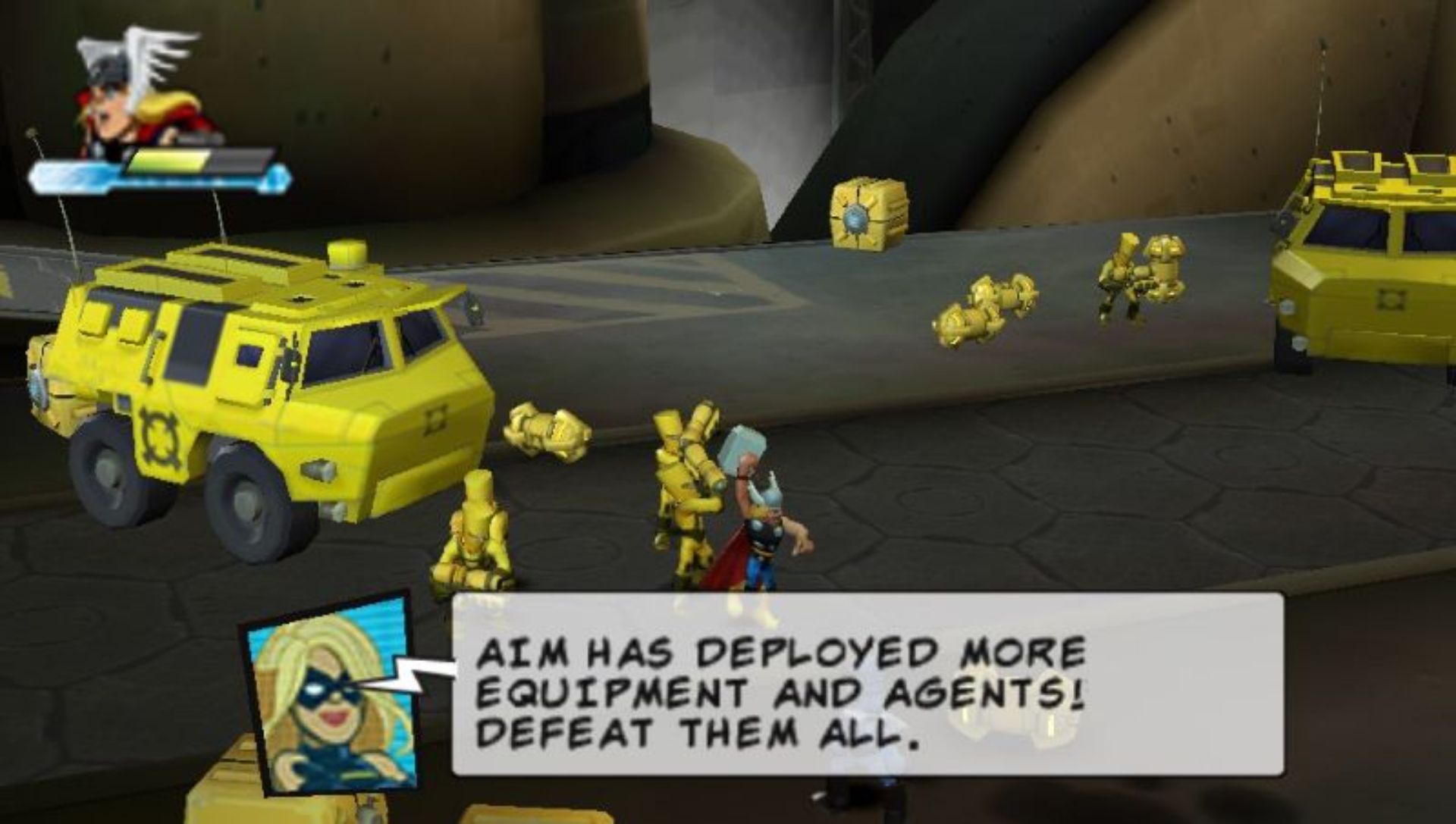 漫威超级英雄战队PSP游戏截图第12张