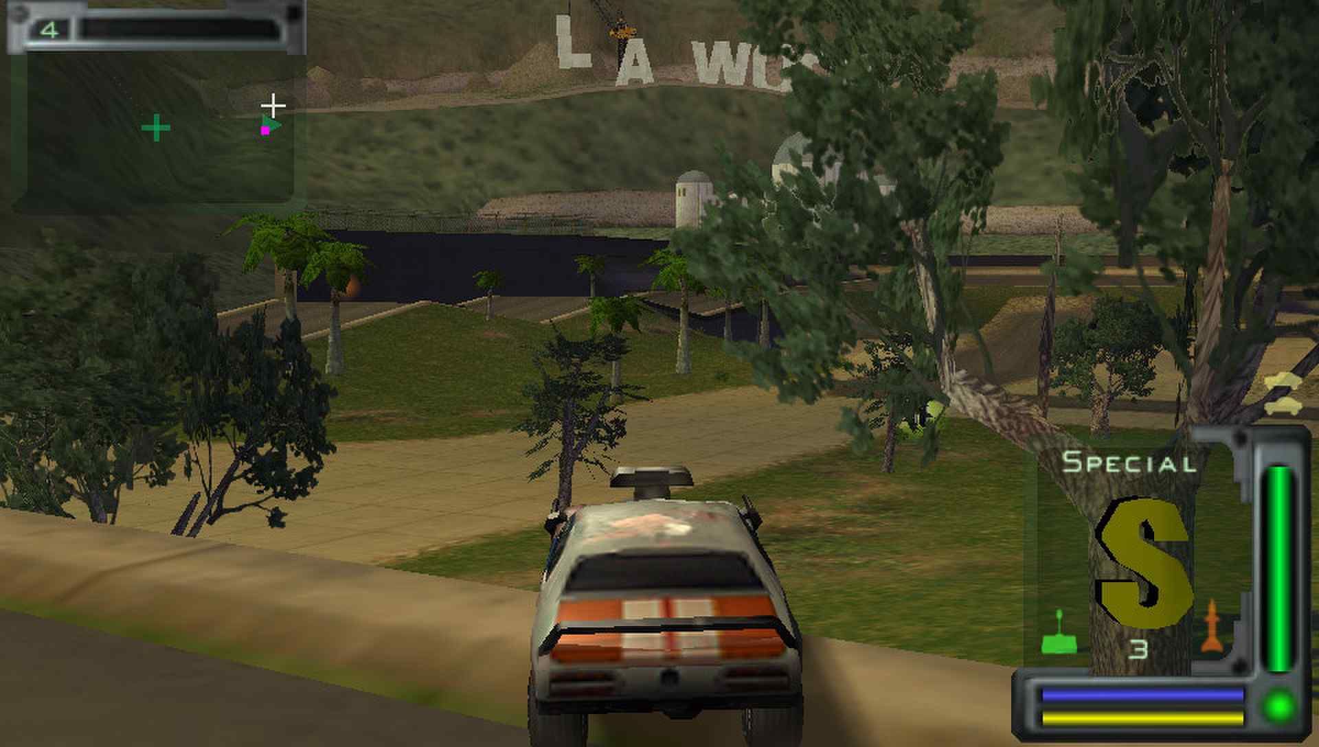 烈火战车：勇往直前PSP游戏截图第15张