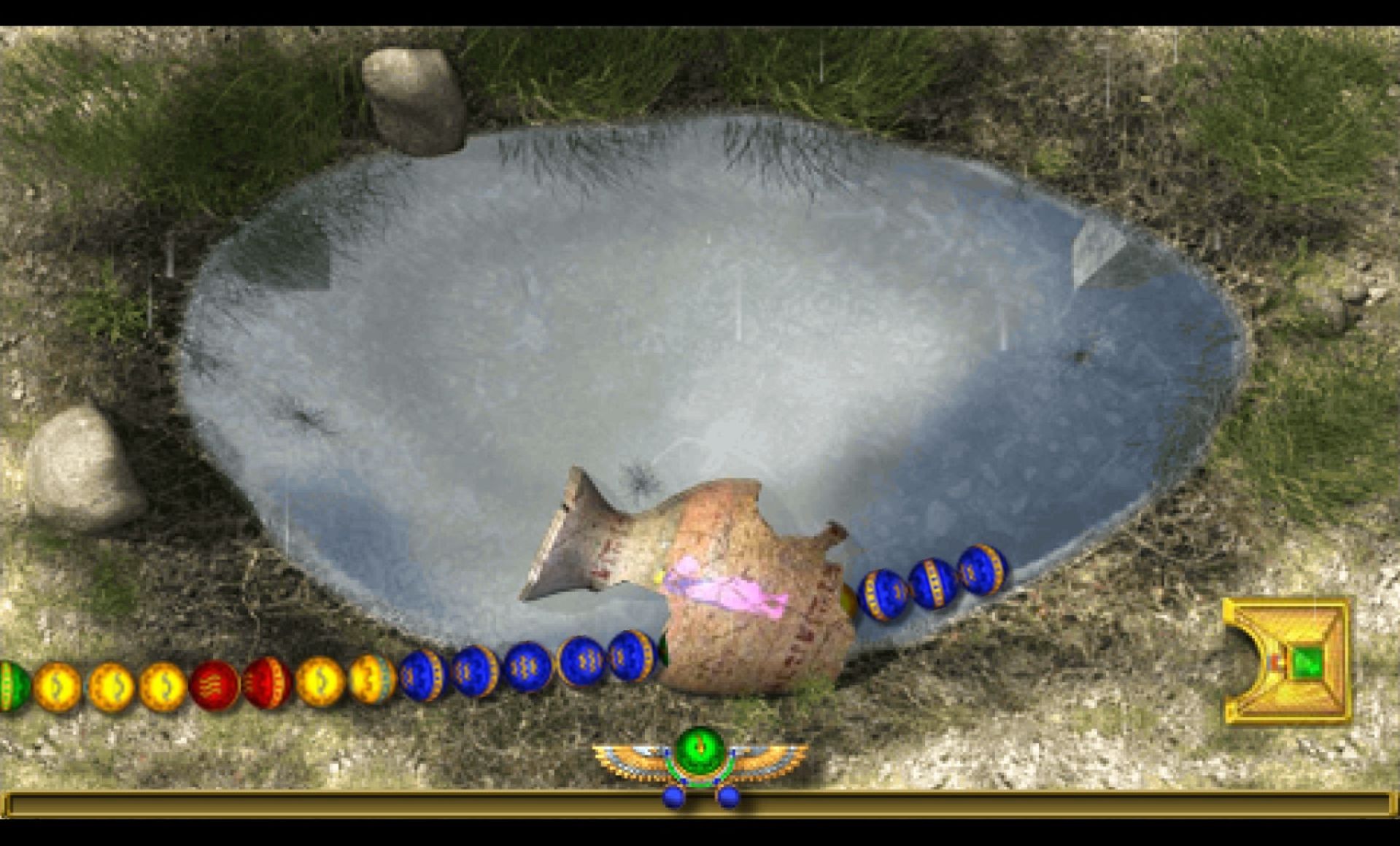 埃及祖玛：法老王的挑战PSP游戏截图第13张