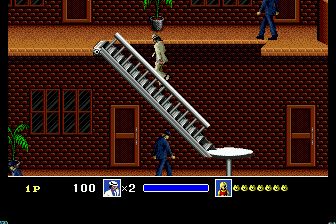 迈克尔杰克逊月球漫步者／外星战将MD游戏截图第6张