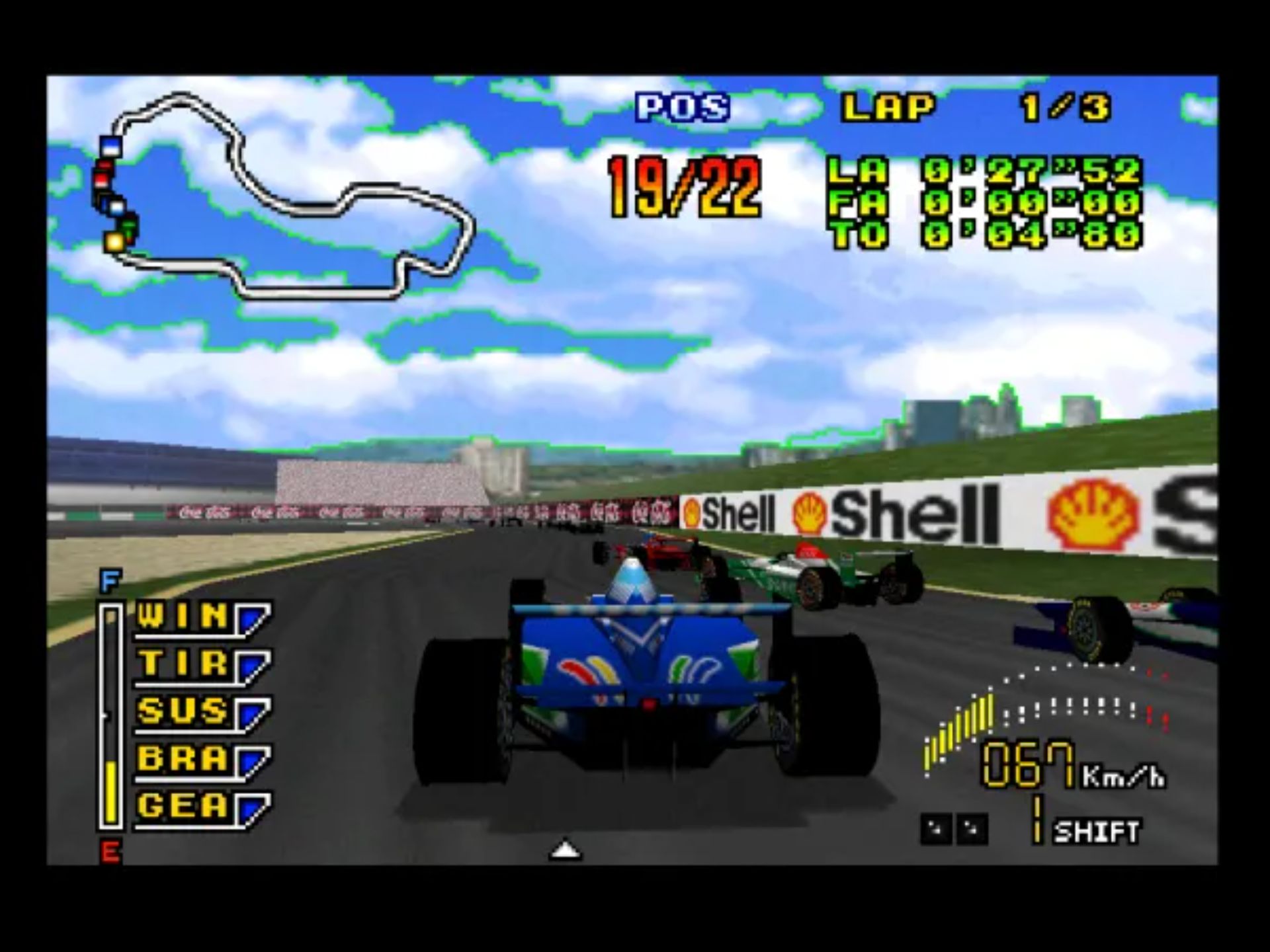 休曼GP赛车N64游戏截图第8张