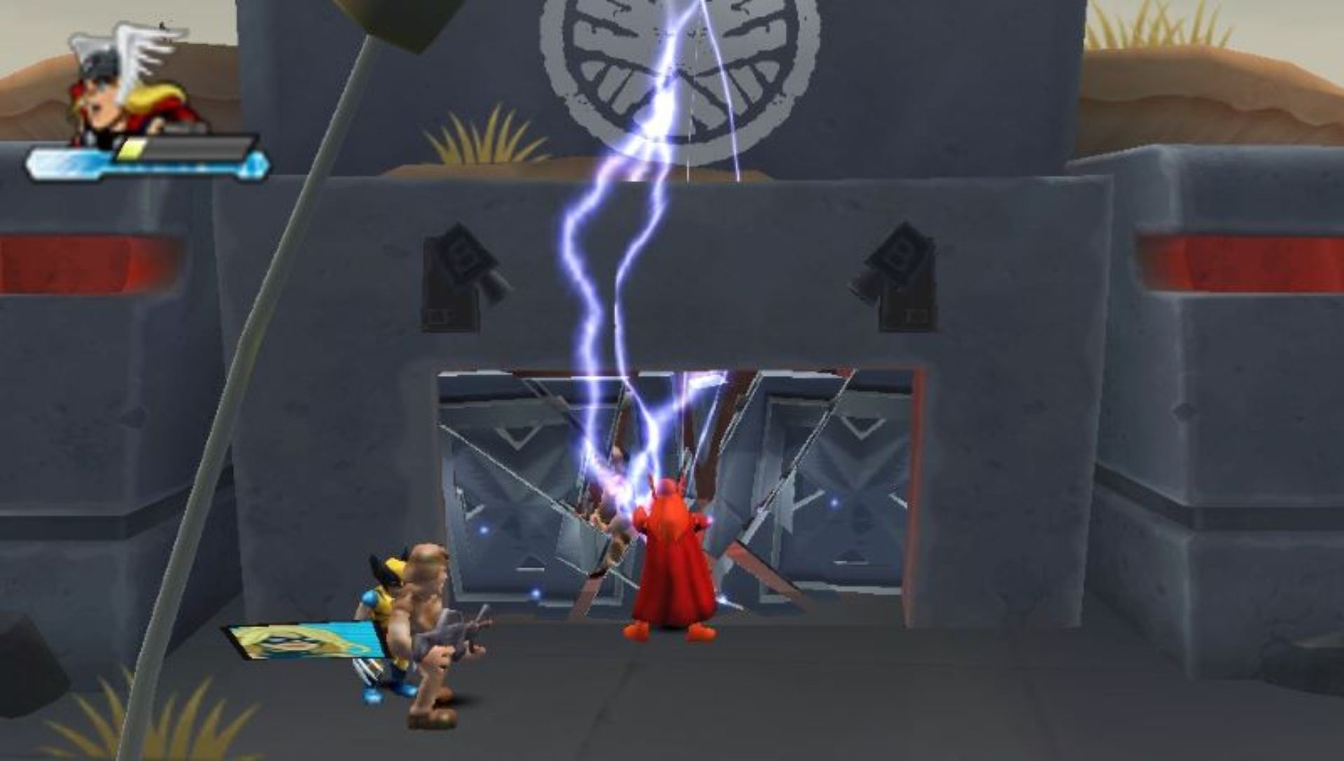 漫威超级英雄战队PSP游戏截图第8张