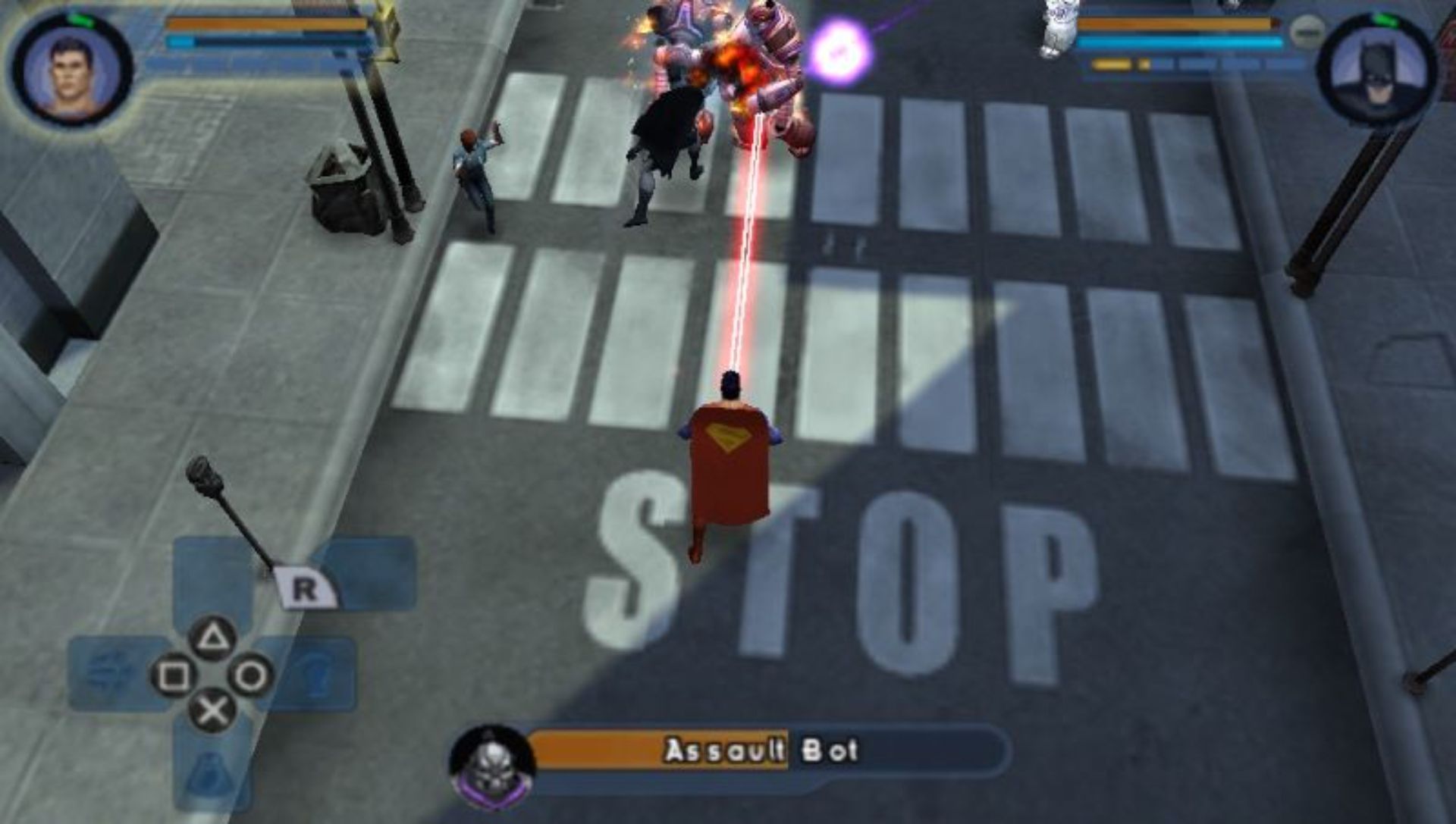 正义联盟英雄PSP游戏截图第4张