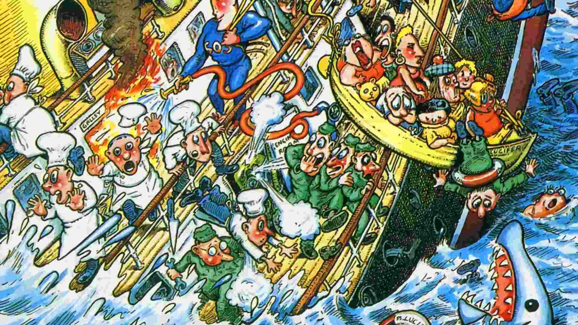 落水人员MD游戏截图第1张