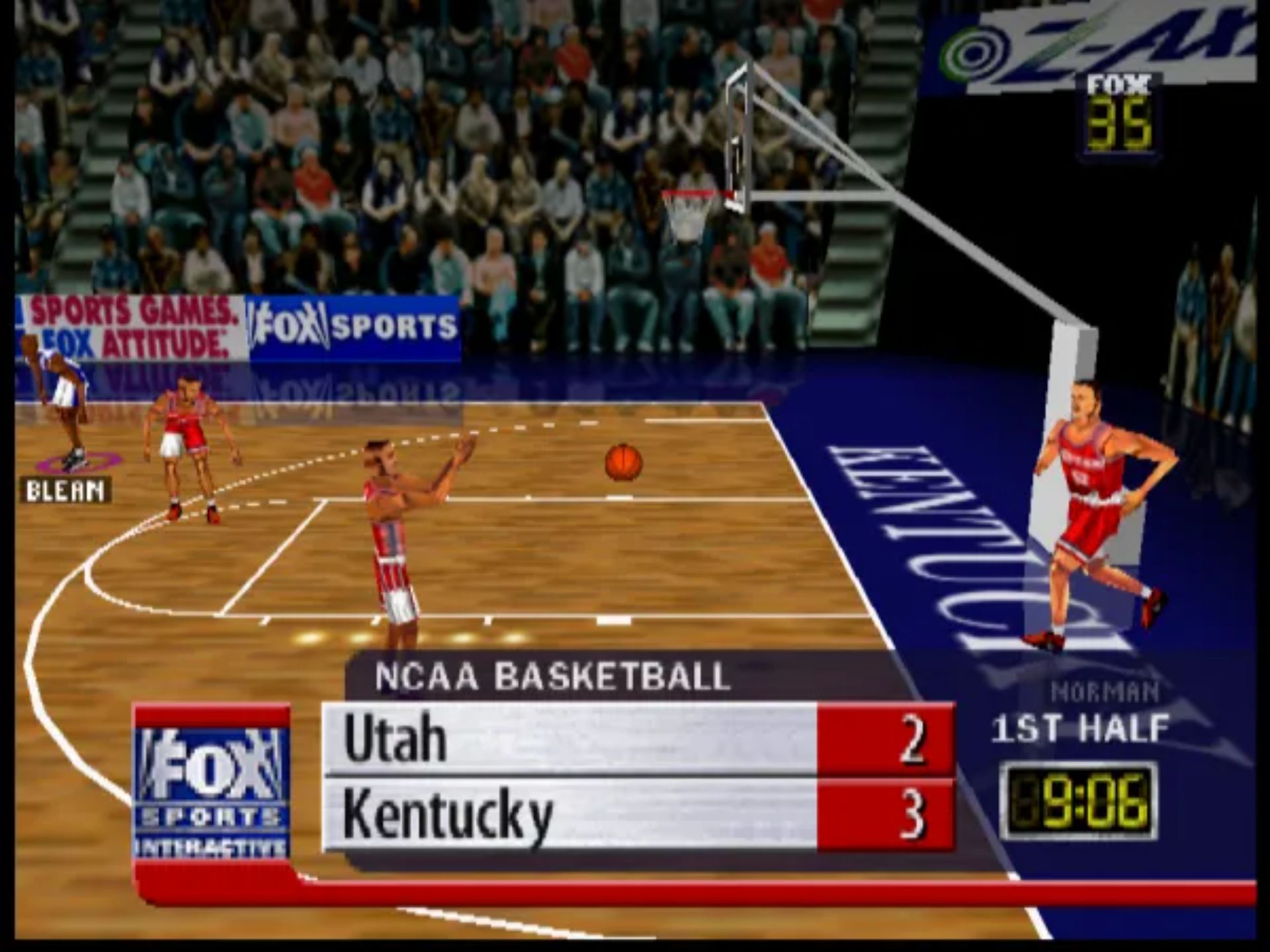 福克斯篮球99N64游戏截图第10张