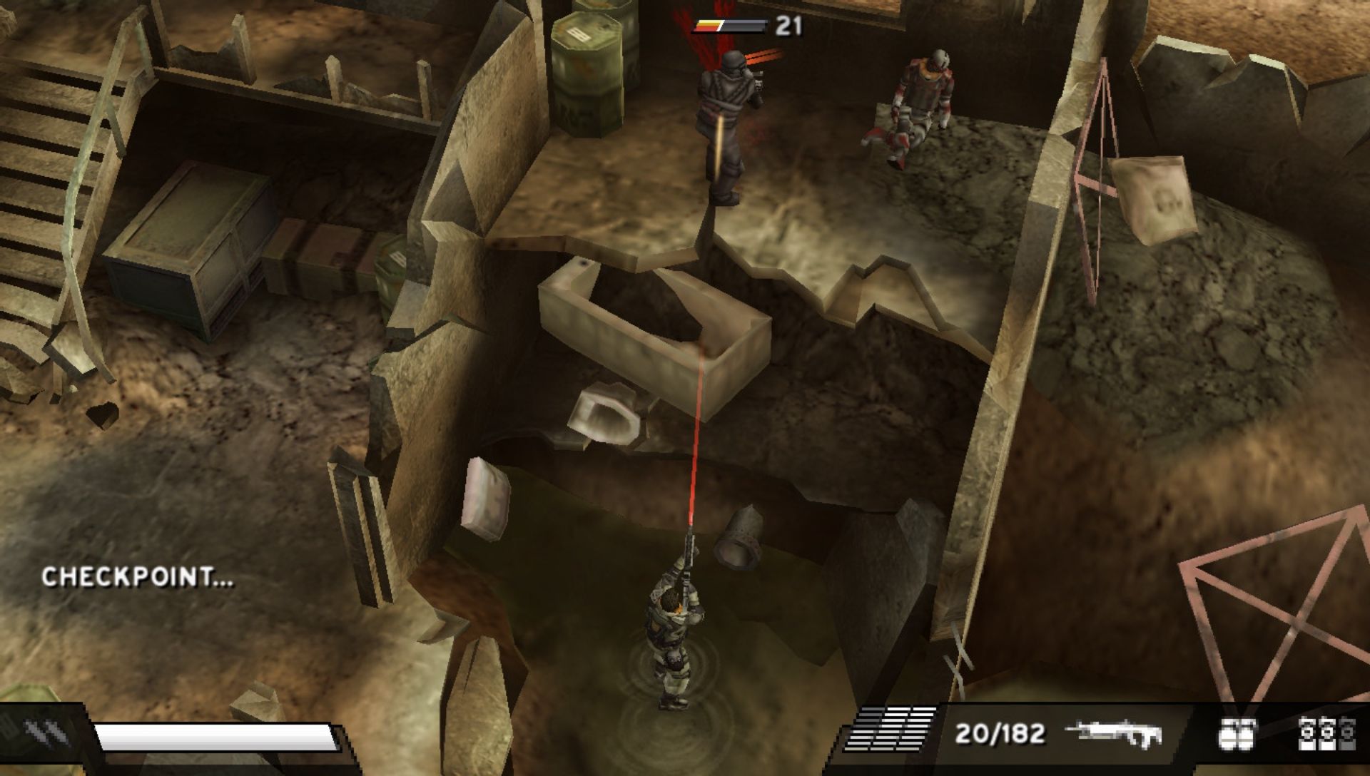 杀戮地带：解放行动PSP游戏截图第17张