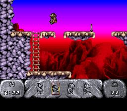 人类总动员／进化原始人SFC游戏截图第11张