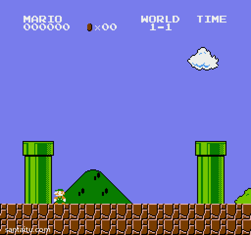 《超级马莉1》无敌版FC游戏截图第5张