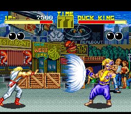 饿狼传说1：宿命之战SFC游戏截图第15张