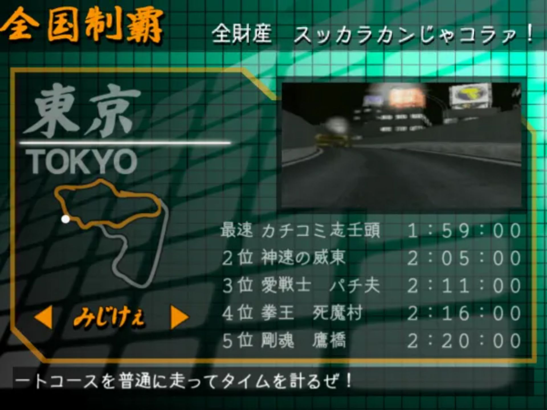 简单2000终极系列Vol.25：超最速！族车王PS2游戏截图第4张