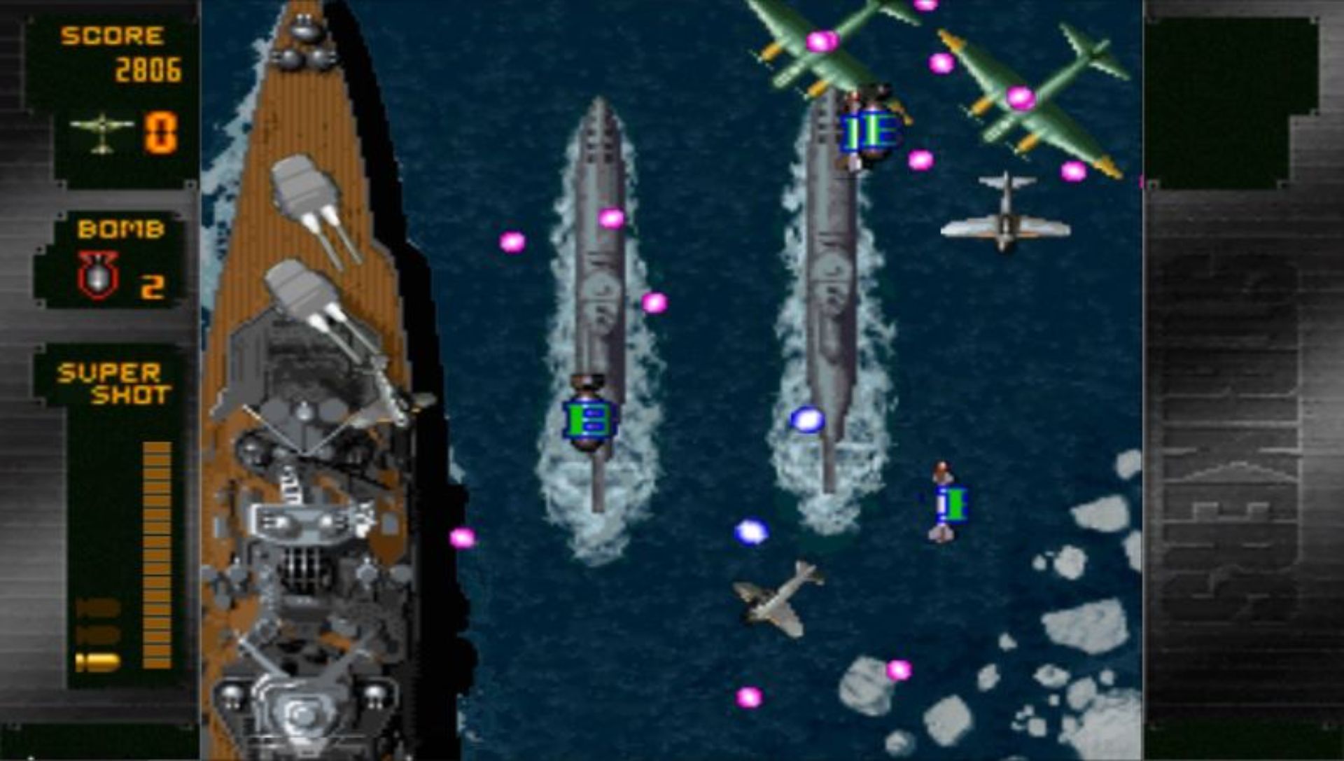 打击者1945：加强版PSP游戏截图第14张