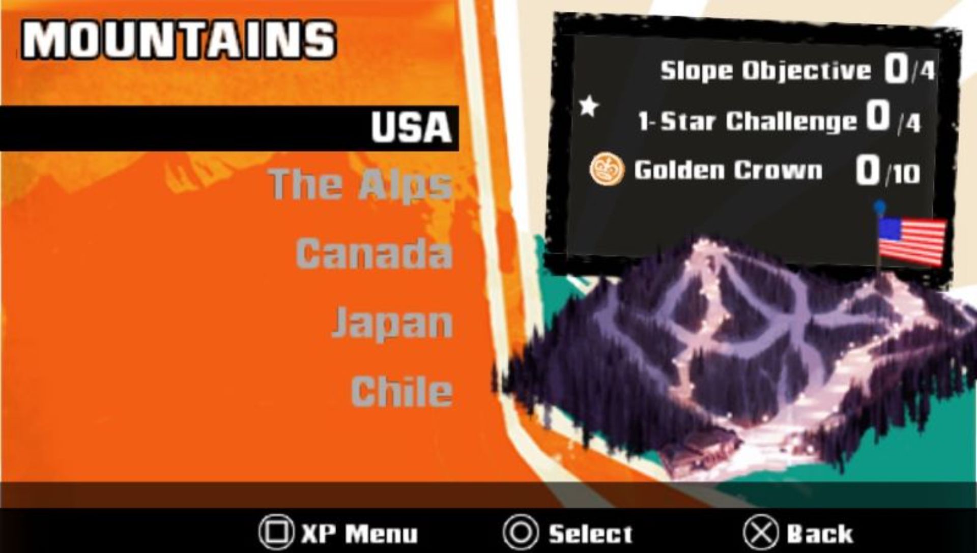 肖恩怀特滑雪PSP游戏截图第3张