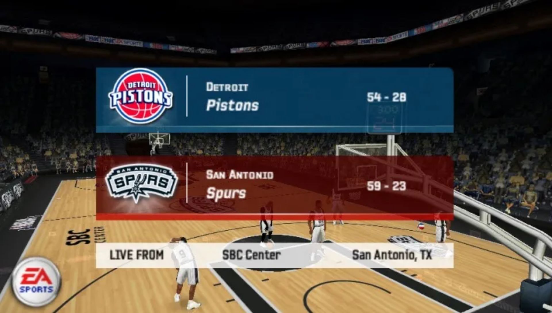 NBA实况06PSP游戏截图第4张