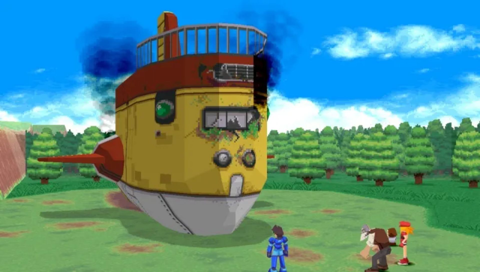 洛克人Dash1：钢铁之心PSP游戏截图第11张