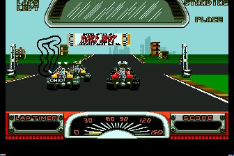 疯狂四驱车MD游戏截图第2张