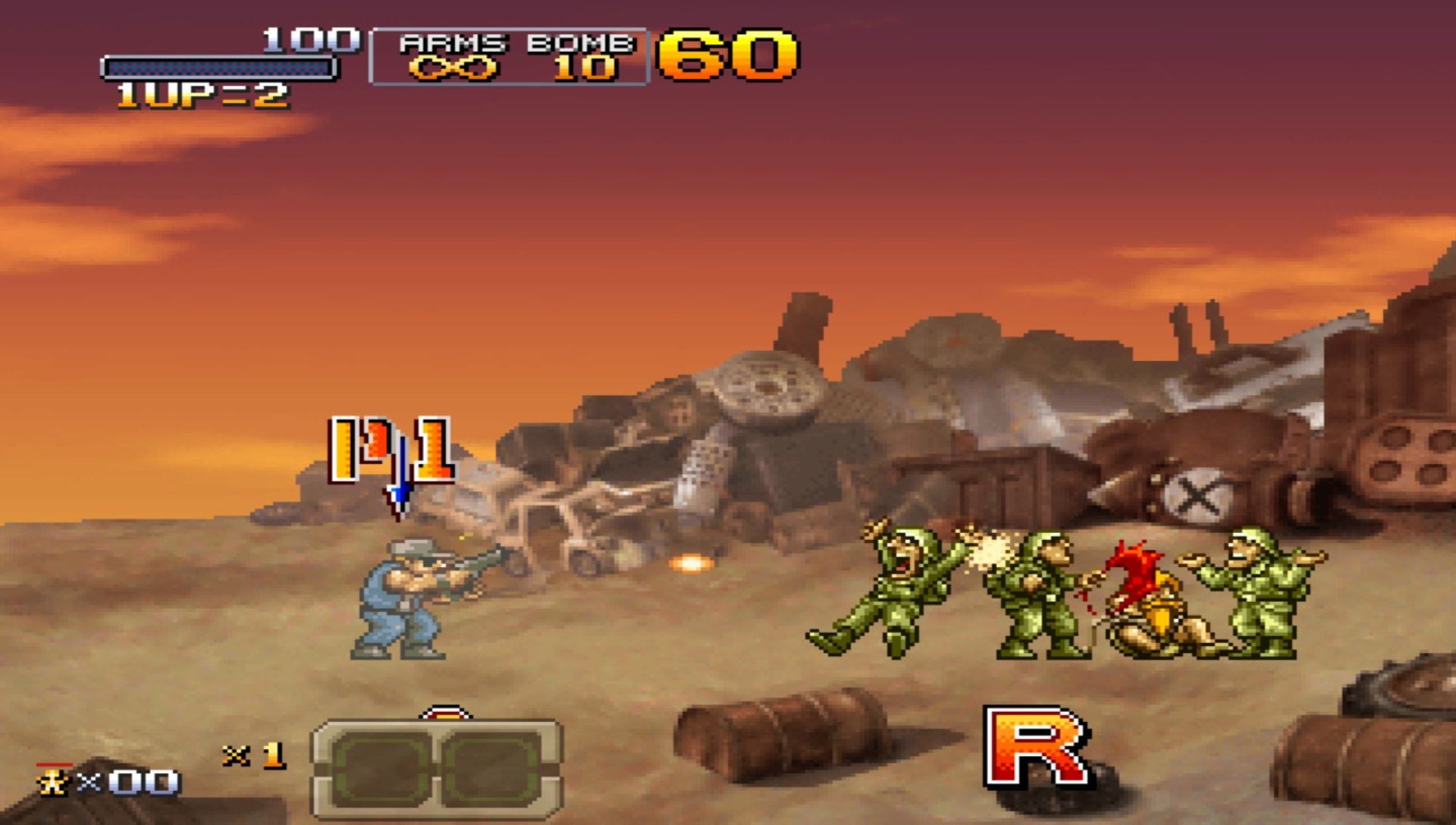 合金弹头XXPSP游戏截图第6张