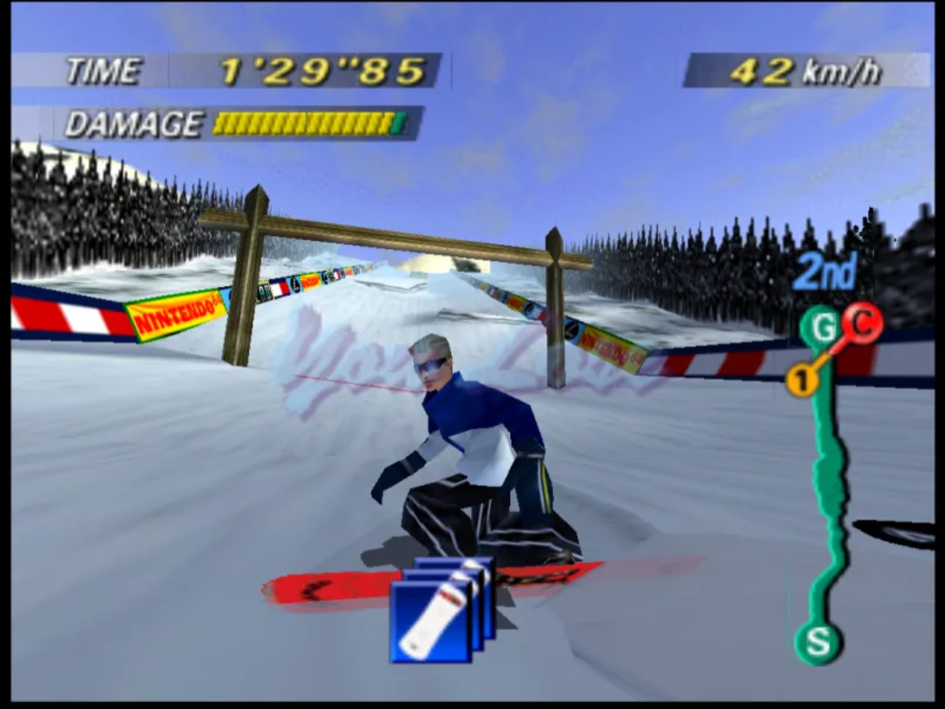 1080度滑雪N64游戏截图第11张