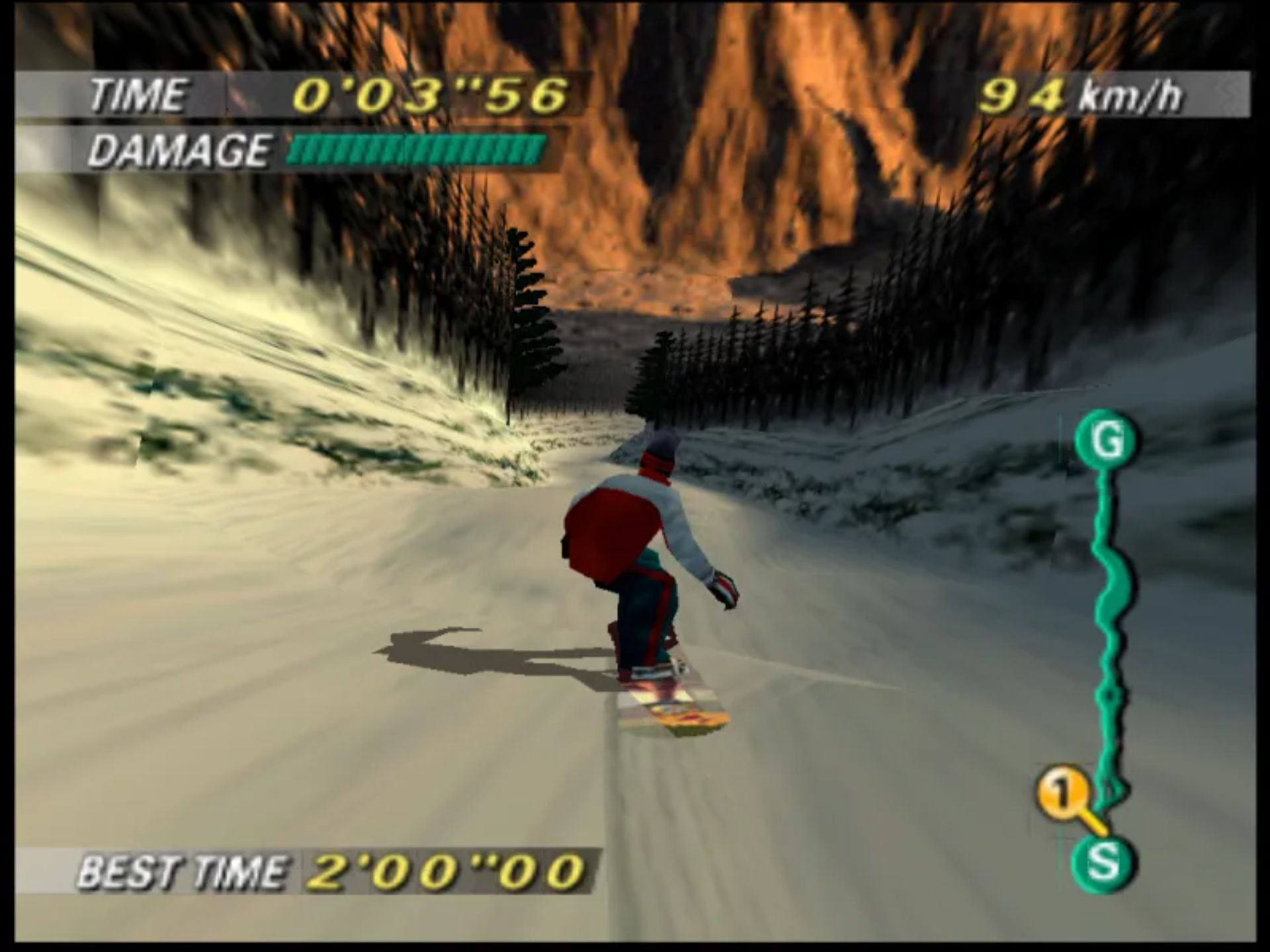 1080度滑雪N64游戏截图第13张