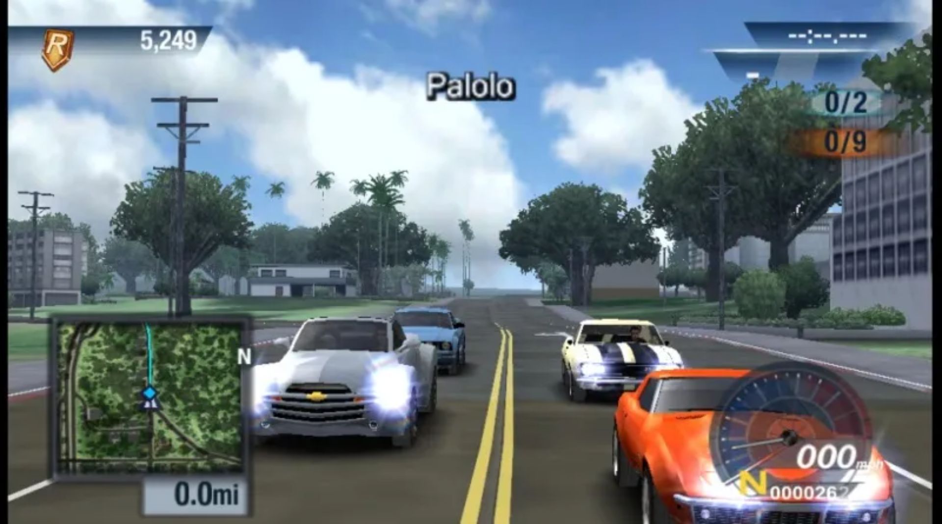 无限试驾PSP游戏截图第5张