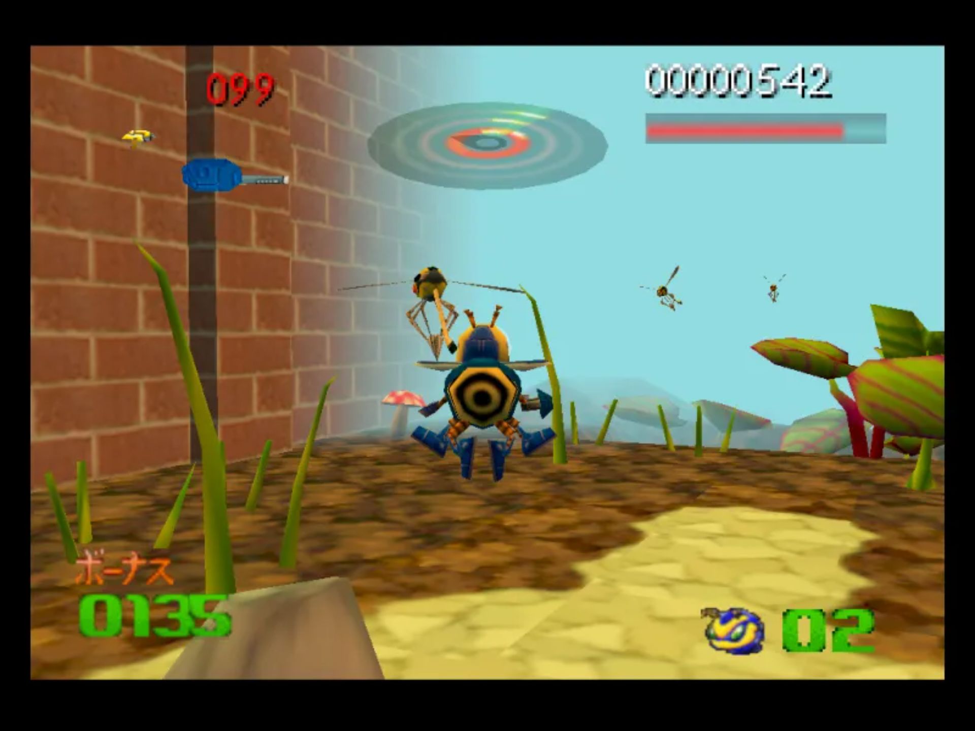 巴克大黄蜂N64游戏截图第11张