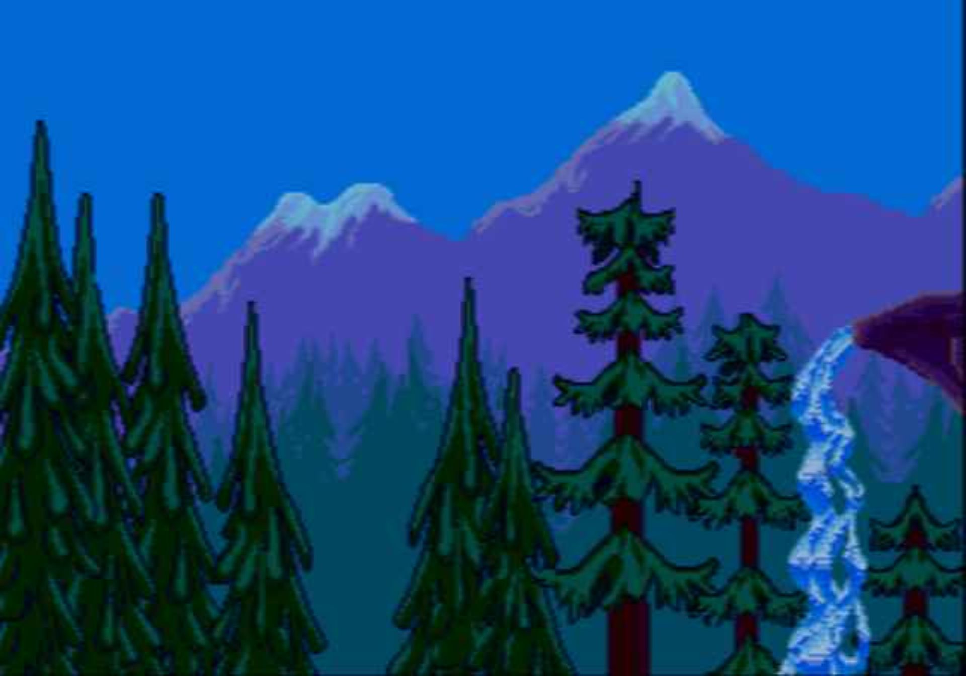 卷毛熊露营冒险MD游戏截图第2张