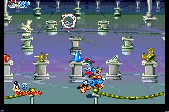 邦卡猫好莱坞大作战MD游戏截图第6张