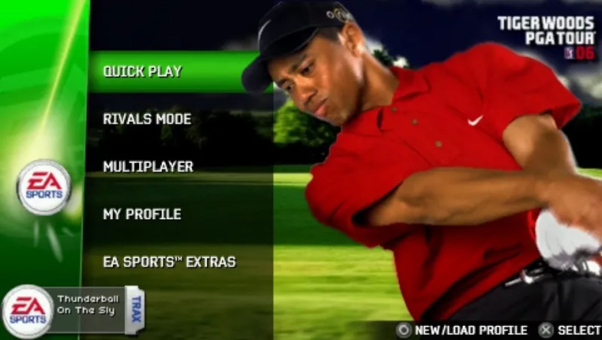 泰格伍兹高尔夫球巡回赛2006PSP游戏截图第2张