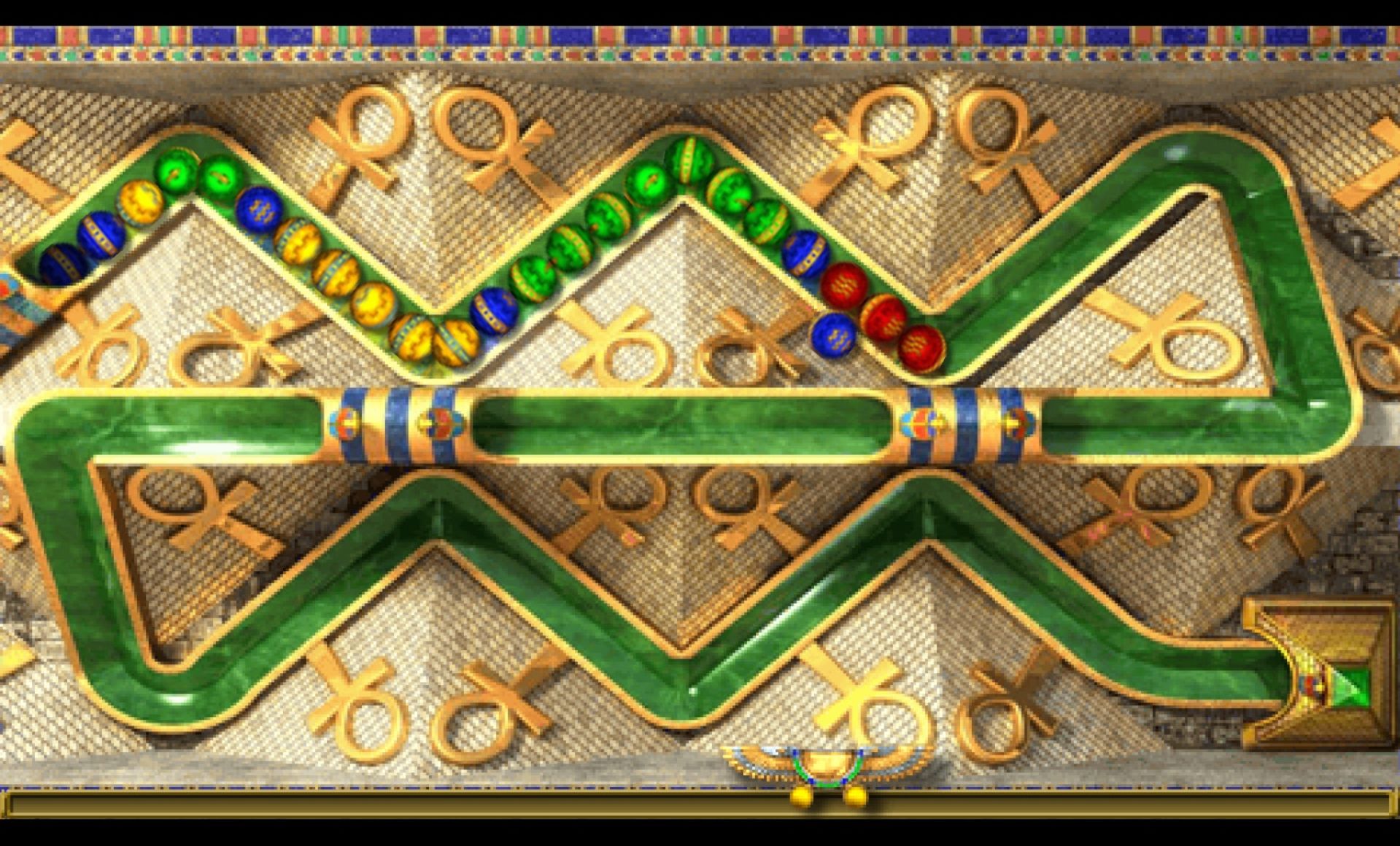 埃及祖玛：法老王的挑战PSP游戏截图第8张