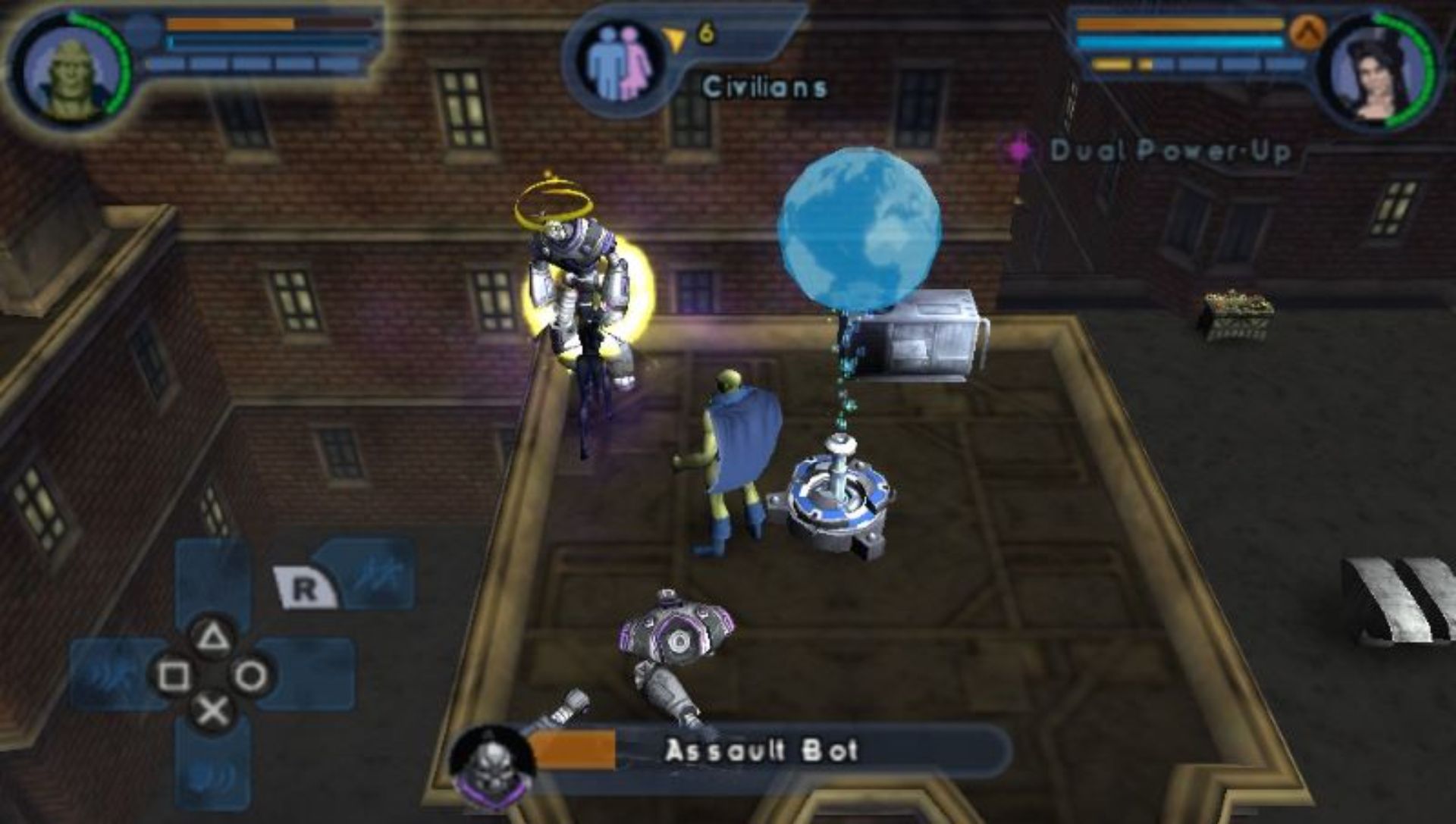 正义联盟英雄PSP游戏截图第14张