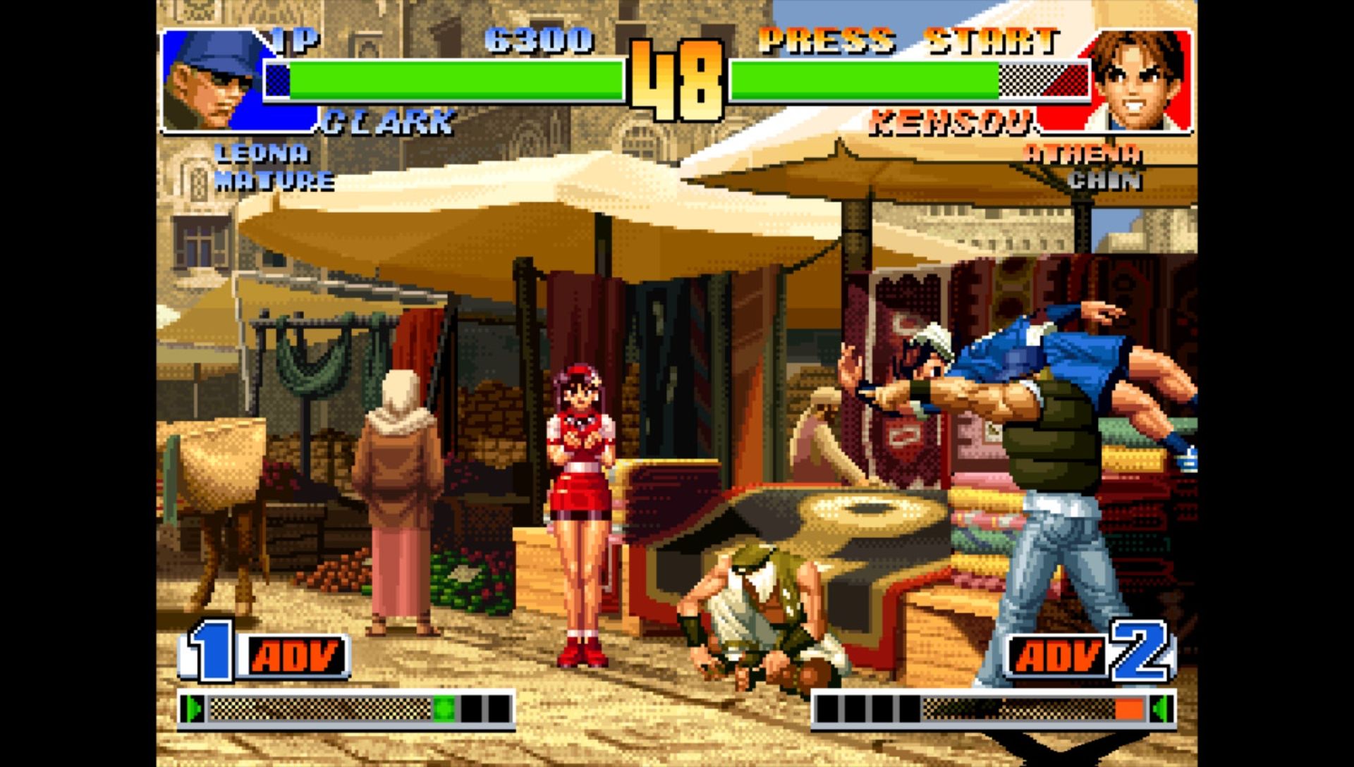 格斗之王合集：大蛇传说PSP游戏截图第9张