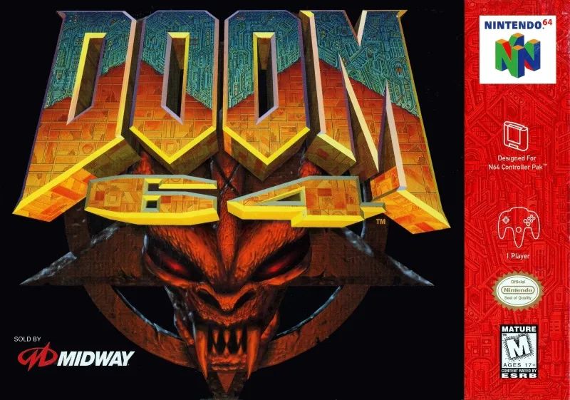毁灭战士64(Doom 64)N64游戏截图第1张