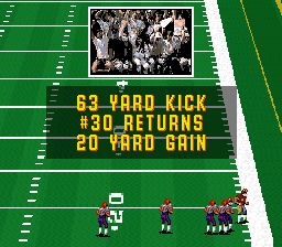 约翰马顿美式足球93／专业美式足球93SFC游戏截图第12张